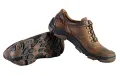 Skórzane buty męskie trekkingowe brązowe 0462