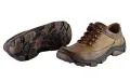 Skórzane buty męskie trekkingowe brązowe 0462