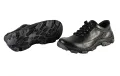 Skórzane buty męskie trekkingowe czarne 0462