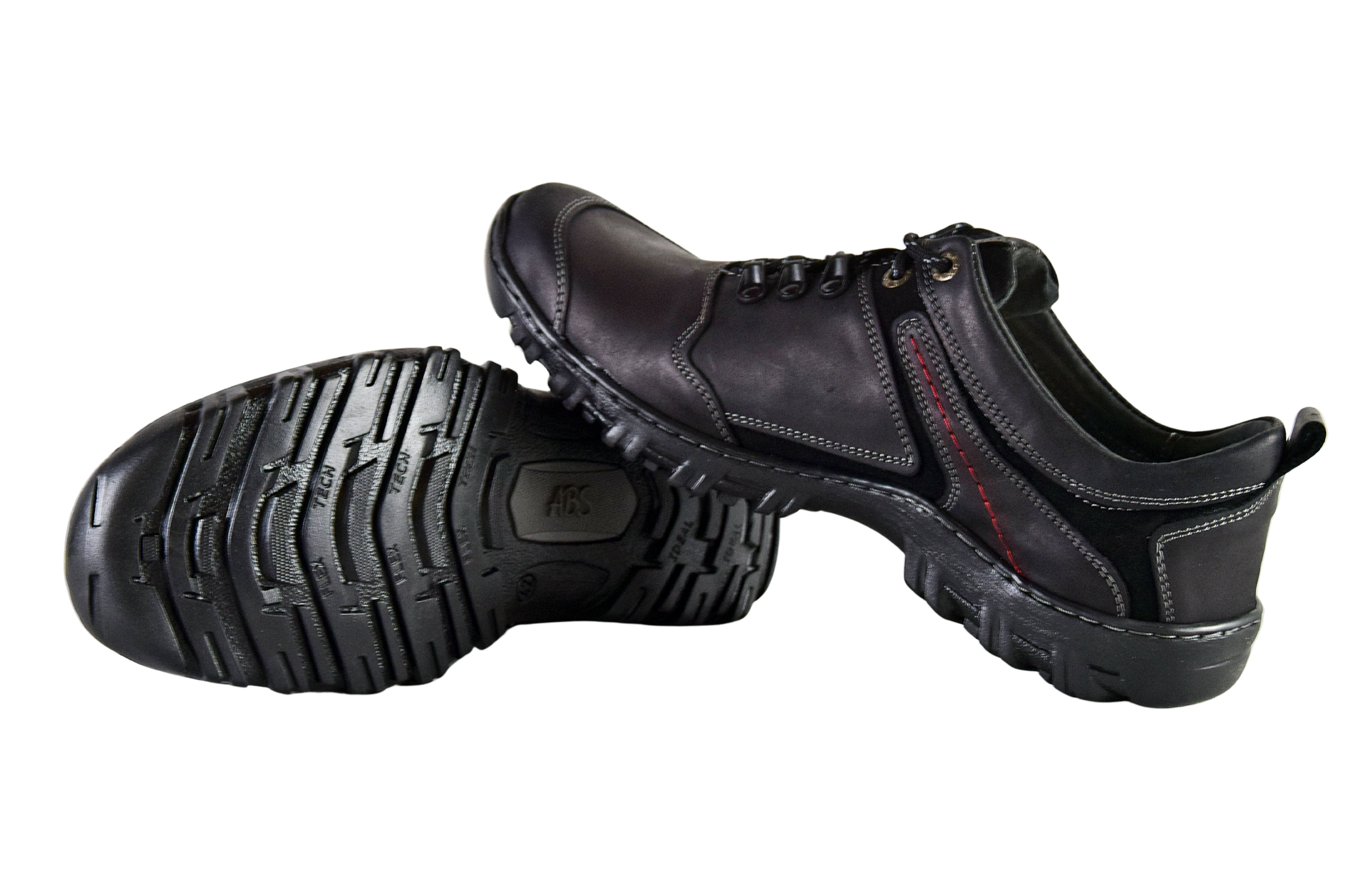 Buty męskie trekkingowe czarne 0241